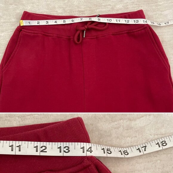 Original Use Red Jogger Pants Mens Small Sweatpants Cotton and Polyester Blend - Picture 3 of 9